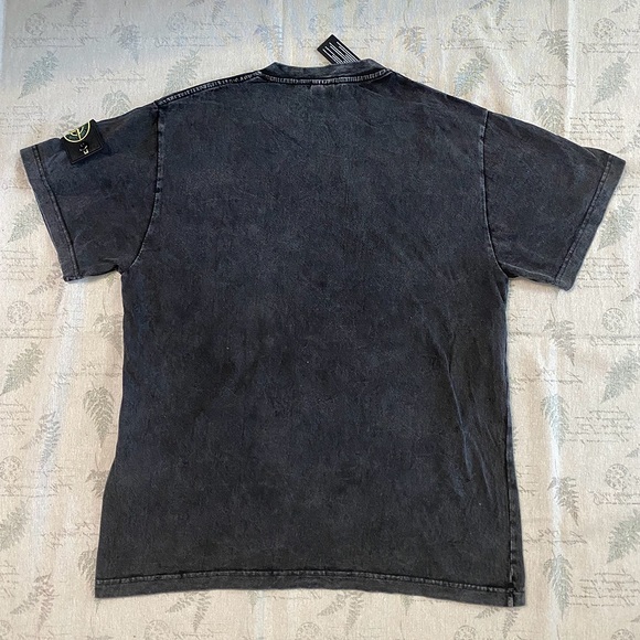 Stone Island Black Crew Neck Short Sleeve T - Picture 2 of 7